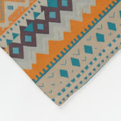 Couverture Polaire Blanchissement de design indien Navajo (Coin)