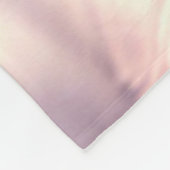 Couverture Polaire Blanchisserie de la collection Rose et chien blanc (Coin)