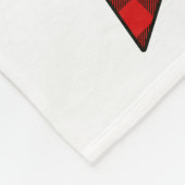 Couverture Polaire Blanchisserie de Noël Buffalo Plaid (Coin)