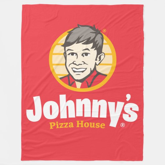 Couverture Polaire Blanchisserie rouge (Devant)