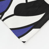 Couverture Polaire Blancs noirs (Coin)