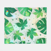 Couverture Polaire Blanket Hojas al Alba (Devant (Horizontal))