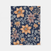 Couverture Polaire Blankets with batik pattern (Devant)