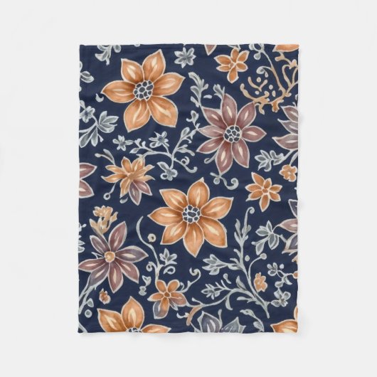 Couverture Polaire Blankets with batik pattern (Devant)