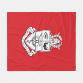 Couverture Polaire Blason de Kappa Psi (Devant (Horizontal))