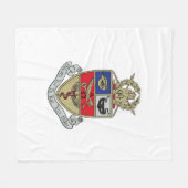 Couverture Polaire Blason de Kappa Psi (Devant (Horizontal))