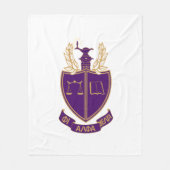 Couverture Polaire Blason de la P.A.D. (Devant)