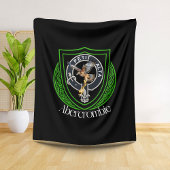 Couverture Polaire Blason du clan écossais Abercrombie