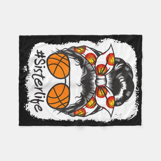 Couverture Polaire Bleached Bysketbyll Soeur Vie Messy Bun Byll (Devant (Horizontal))