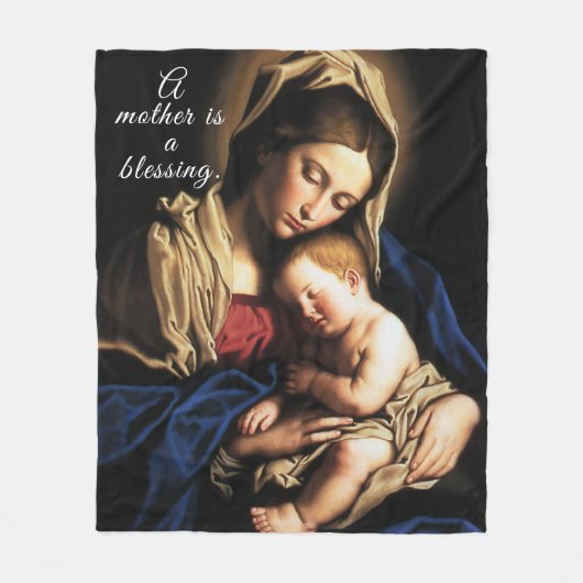 Couverture Polaire Blessé Mère Fleece Blanket (Devant)