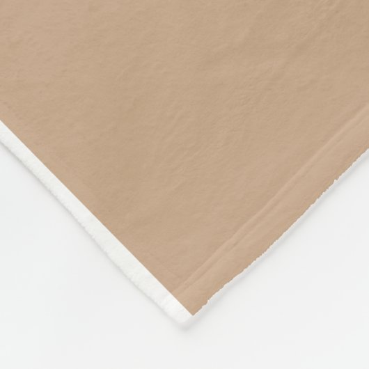 Couverture Polaire Blessed! Fleece Blanket (Tan/ Brown) (Coin)