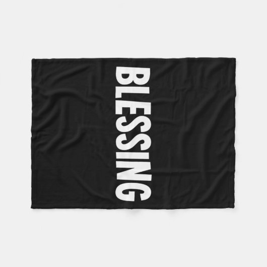 Couverture Polaire Blessing In Disguise Funny Halloween Costume Idea  (Devant (Horizontal))