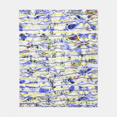 Couverture Polaire Bleu (Devant)