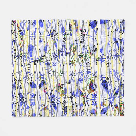 Couverture Polaire Bleu (Devant (Horizontal))