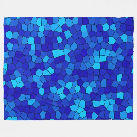 Couverture Polaire Bleu (Devant (Horizontal))