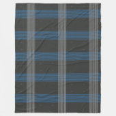 Couverture Polaire Bleu (Devant)