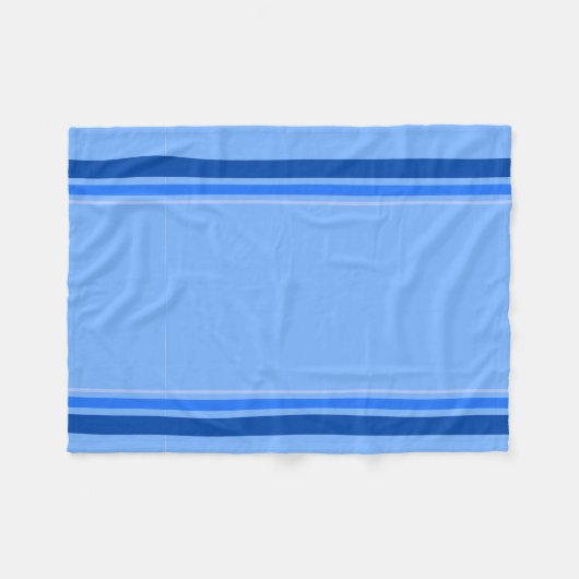 Couverture Polaire Bleu (Devant (Horizontal))