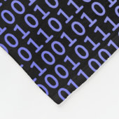 Couverture Polaire Bleu binaire (Coin)