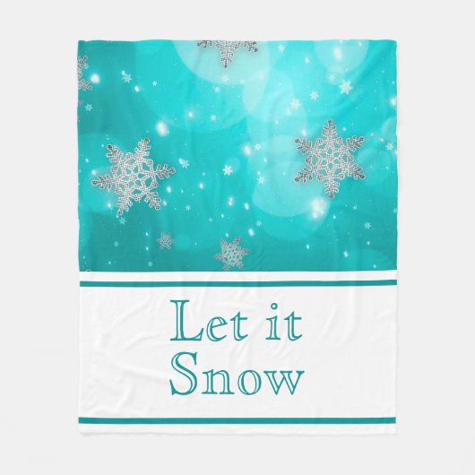 Couverture Polaire Bleu Blanc Bleu Blanc (Devant)