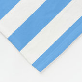 Couverture Polaire Bleu Blanc Gratuit Chic Modèle Décor Petit (Coin)