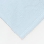 Couverture Polaire Bleu blanc préppy (Coin)