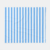 Couverture Polaire Bleu Blancs Modèle Moyen Décor (Devant (Horizontal))
