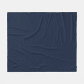 Couverture Polaire Bleu bleu marine bleu marine (Devant (Horizontal))