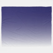 Couverture Polaire Bleu bleu marine foncé à deux tons (Devant (Horizontal))