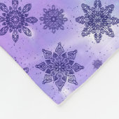 Couverture Polaire Bleu Chouette Bébé Casquette (Coin)