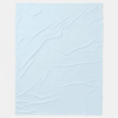 Couverture Polaire Bleu clair (Devant)