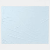 Couverture Polaire Bleu clair (Devant (Horizontal))