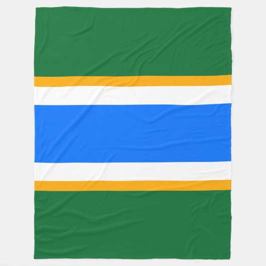 Couverture Polaire Bleu clair Gras Vert Blanc Jaune Bleu Bleu Bleu Bl (Devant)