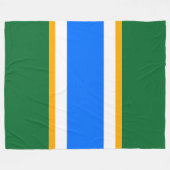 Couverture Polaire Bleu clair Gras Vert Blanc Jaune Bleu Bleu Bleu Bl (Devant (Horizontal))