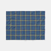 Couverture Polaire Bleu clair Plaid O'Sullivan Tartan (Devant (Horizontal))