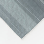 Couverture Polaire Bleu clair sarcelle gris marron rayure abstraite (Coin)