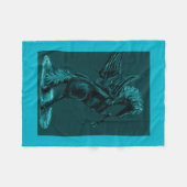 COUVERTURE POLAIRE BLEU DE PEGASUS (Devant (Horizontal))