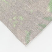 Couverture Polaire Bleu Dragonflies Blanche-Toison (Coin)