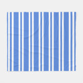 Couverture Polaire Bleu et blanc (Devant (Horizontal))