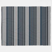 Couverture Polaire Bleu et gris (Devant (Horizontal))