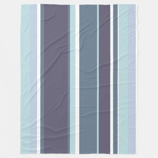Couverture Polaire Bleu-gris (Devant)