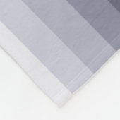 Couverture Polaire Bleu gris rayures (Coin)