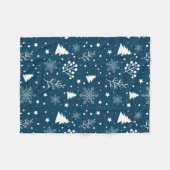 Couverture Polaire Bleu hivernal (Devant (Horizontal))