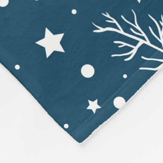 Couverture Polaire Bleu hivernal (Coin)