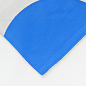 Couverture Polaire Bleu Jaune Turquoise Points (Coin)
