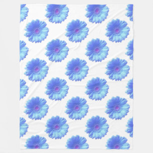 Couverture Polaire Bleu marguerite
