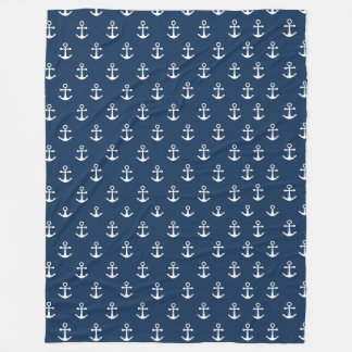 Couverture Polaire Bleu marin