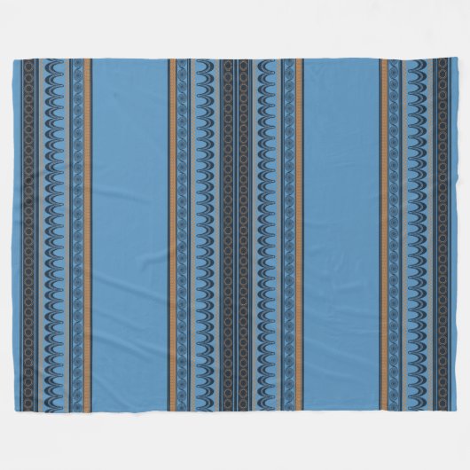 Couverture Polaire Bleu minoen (Devant (Horizontal))