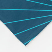 Couverture Polaire Bleu, moderne, simple concept de célébration de la (Coin)