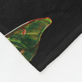 Couverture Polaire Bleu Moths Papillon Art (Coin)