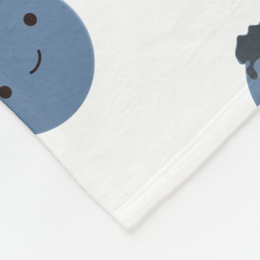 Couverture Polaire Bleu mou (Coin)